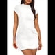 thumbnail image 2 of Vestido de Verano para Mujer, Cuello Alto, Corta, Minivestido de Fiesta, , Talla XL, 2 of 8