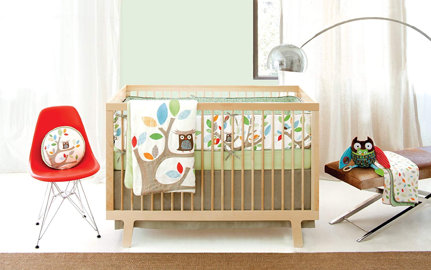 Skip Hop 4 Piece Crib Bedding Set Treetop Friends 278800 Co