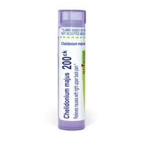 Boiron Chelidonium Majus 200CK, Homeopathic Medicine for Nausea With Right Upper Back Pain, 80 Pellets