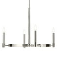 thumbnail image 4 of 52426PN Kichler Lighting Tolani - 4 Light Chandelier-20.25 Inches Tall and 26 Inches Wide-Polished Nickel Finish, 4 of 5