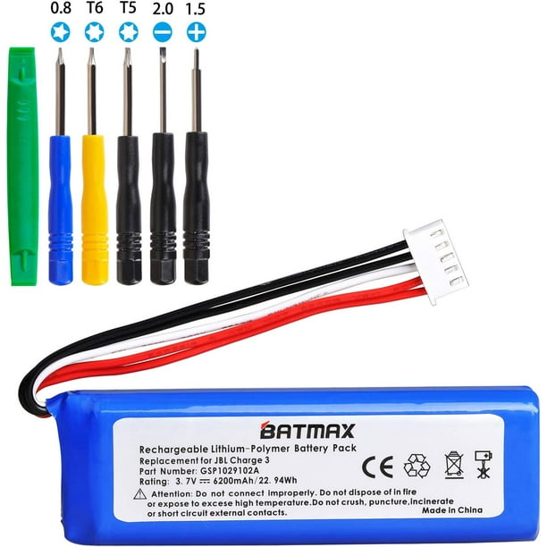 Battery life jbl charge best sale 3