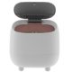 thumbnail image 3 of White Trash Bin with Lid for Storage Use Made of Durable ABS Material 7 inch Wide, 3 of 5