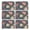 Pioneer Flower Floral-3, variant on Pioneer Flower Floral Print Pattern Summer Placemats Table Placemats Set Of 6-Linen Kitchen Washable Placemats Table Mats 12x18 Inch Non-Slip Heat Resistant