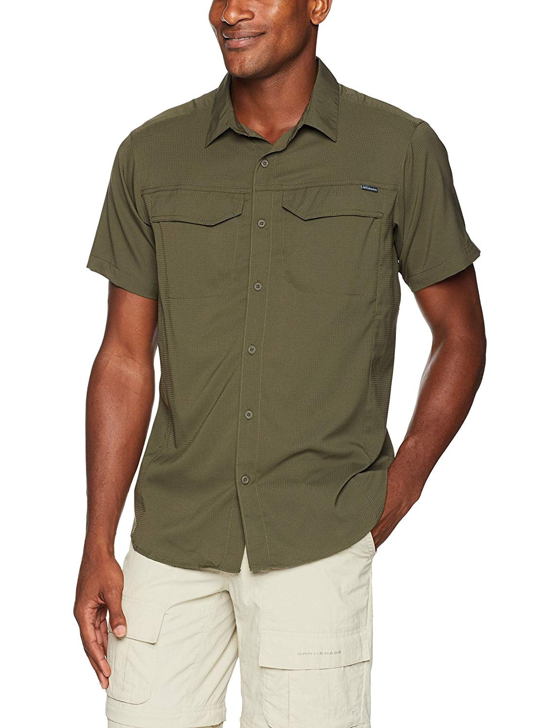 columbia men's silver ridge short sleeve shirt