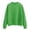Green, variant on Woman Solid Color Sweatshirts Oneck Custom Logo Knitted Pullovers Thick Autumn Winter Loose Plus Size Hoodies Womens Clothing Cute Baggy Shirt