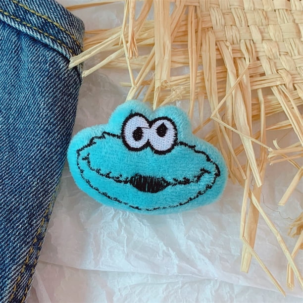 Lindo broche estereoscópico de cocodrilo de boca grande creativo de dibujos animados, accesorios para bolsos y ropa, broche de monstruo de ojos grandes y suaves