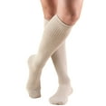 thumbnail image 1 of Truform Knee High Casual Socks: 15 - 20 mmHg, Tan, Small, 1 of 7