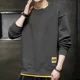 thumbnail image 3 of Sudadera con capucha de cuello redondo y cuello redondo sin capucha de estilo hip hop para hombre, ropa superior para hombre, jersey de estilo coreano, ropa de calle de lujo S Emo, 3 of 5