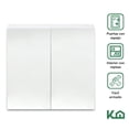 thumbnail image 2 of Botiquin Con Espejo Para Baño Organizador 2 Puertas Gabinete blanco, 2 of 8