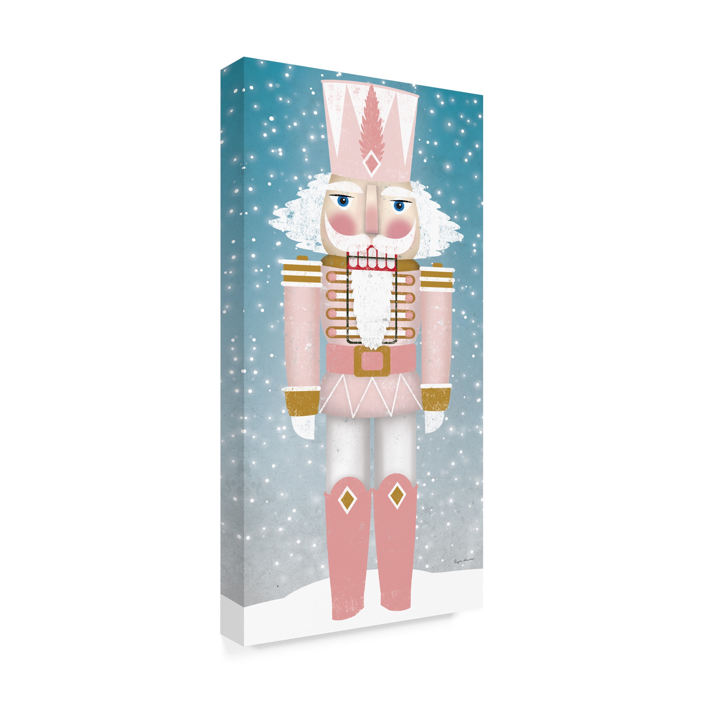 Ryan Fowler 'Nutcracker II Blush' Canvas Art