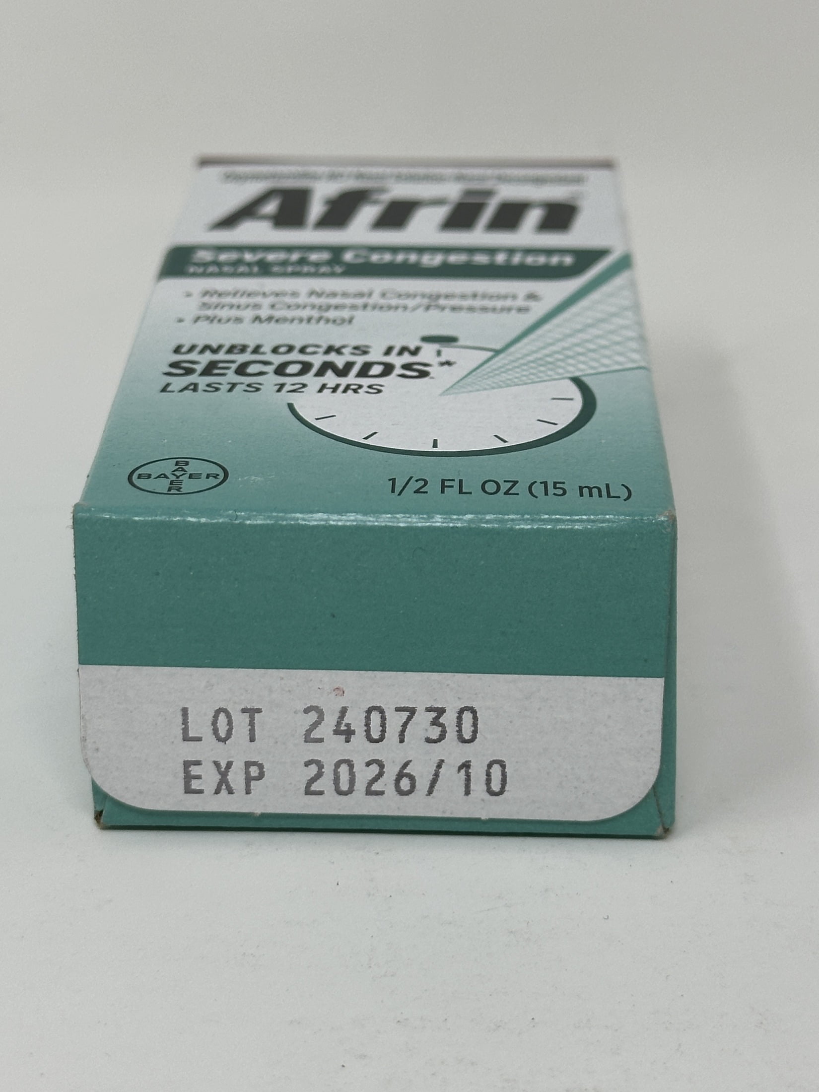 Afrin Nasal Spray Severe Congestion 15 mL (Pack of 6)