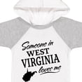 thumbnail image 4 of Inktastic Someone in West Virginia Loves Me Boys or Girls Baby Bodysuit, 4 of 5