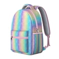 thumbnail image 2 of Geometric Shapes Texture Bookbag for School Success - Carry Your Laptop, Texts, and Supplies in Comfort and Style All Semester Long, Perfect Gift, 2 of 6