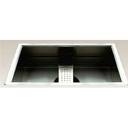 American Imaginations AI-34517 27 in. Stainless Steel Laundry Sink with 1 Bowl & 16 Gauge, Stainless Steel