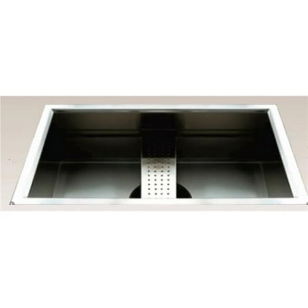American Imaginations AI-34517 27 in. Stainless Steel Laundry Sink with 1 Bowl & 16 Gauge, Stainless Steel