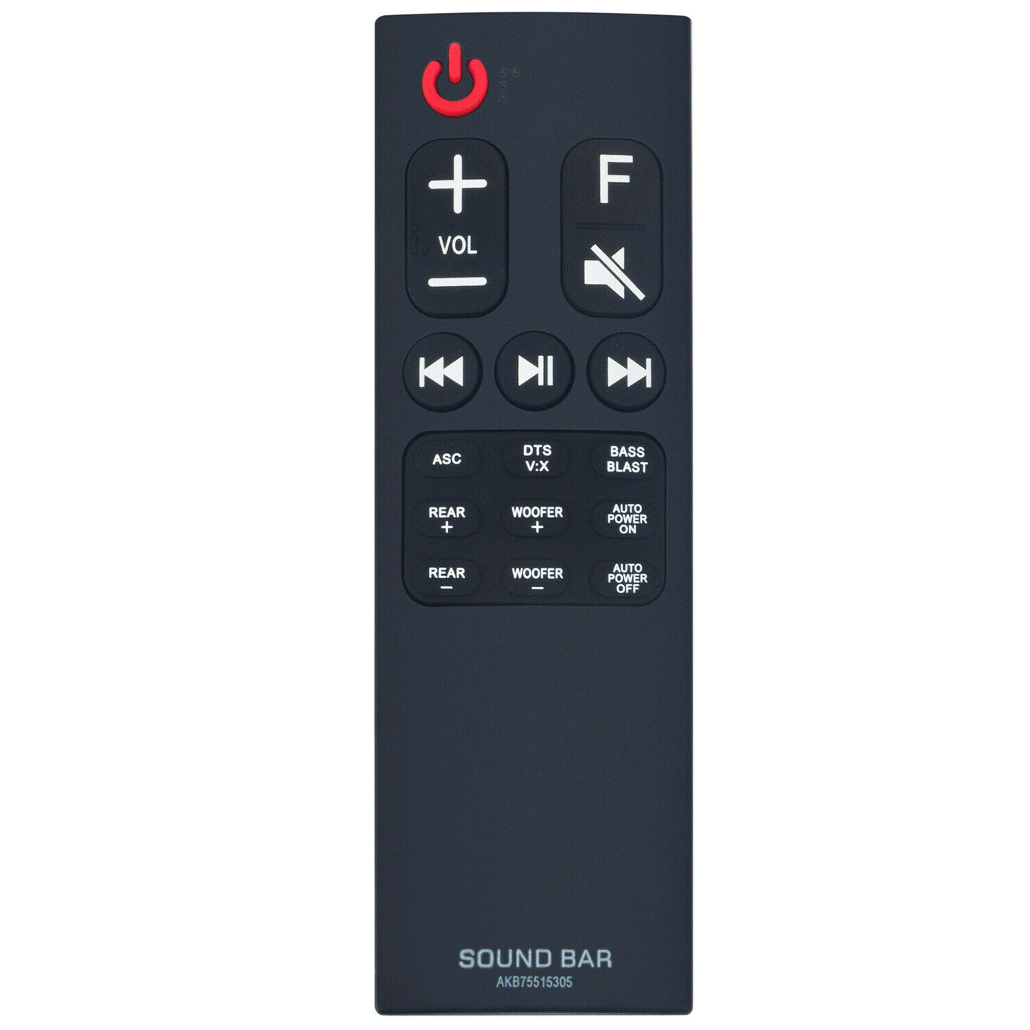 WINFLIKE Replaced Remote Control AKB75515305 Fit for LG 2.1 Channel Audio Sound Bar SK5 - image 1 of 1