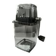 thumbnail image 3 of Hand Crank Ice Shaver Crushed Ice Maker Kitchen Gadget Lightweight Compact Portability for Ice Platters and Beverages, 3 of 9