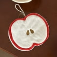 thumbnail image 5 of Mouliraty Apples Fruit Hand Towel Can Be Hung Without Shedding Super Absorbent Kitchen Supplies Children's Squares Towel Hand Towel, 5 of 6