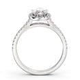 thumbnail image 3 of Ethan Jewel Marquise Cut Excellent 2 Ct Moissanite Ring For Women's - 14K White Gold Plated Solitaire with Accent Ring - Stacking Marquise Halo Engagement Wedding Ring for Her - Promise Gifts for her, 3 of 3