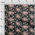 thumbnail image 2 of oneOone Silk Tabby Light Pink Fabric Floral Sewing Material Print Fabric By The Yard 42 Inch Wide, 2 of 5