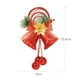 thumbnail image 3 of Decoración navideña, adornos navideños, colgantes, adornos para árboles de Navidad, adornos navideños, nuevos arreglos para puertas en centros comerciales, campana colgante, 3 of 6