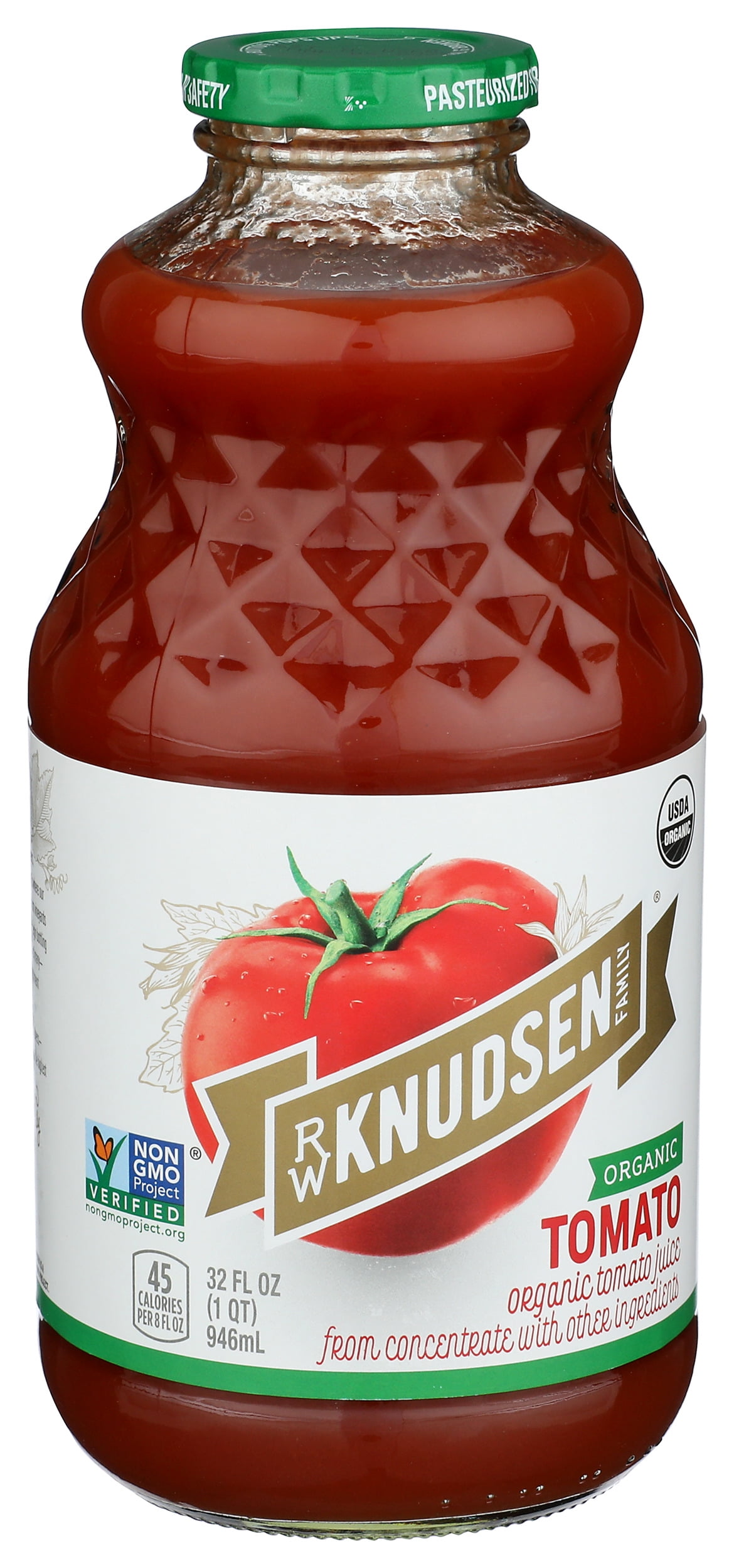 Knudsen Organic Tomato Juice, 32 Ounce - 6 per case.