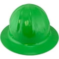 thumbnail image 3 of Skull Bucket Metal Hard Hats Full Brim with Ratchet Suspensions - Hi Viz Green, 3 of 6