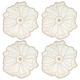 thumbnail image 1 of Posavasos anti-escaldado de grado alimenticio de silicona de 4 piezas - Beige Adepaton CPB-DE-LYY1196-2, 1 of 5
