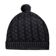thumbnail image 4 of RWB Men's Beanie 3 Pack Cable Knit Cuffed Winter Hat, 4 of 4