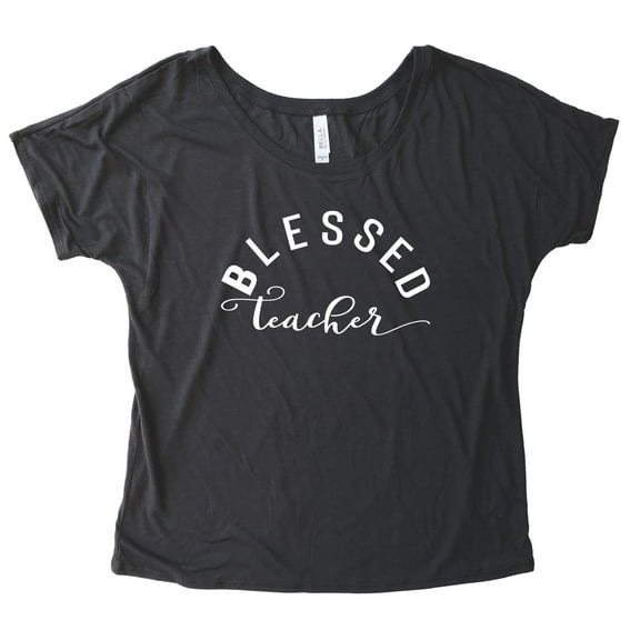NanyCrafts' Blessed Teacher Slouchy Tee