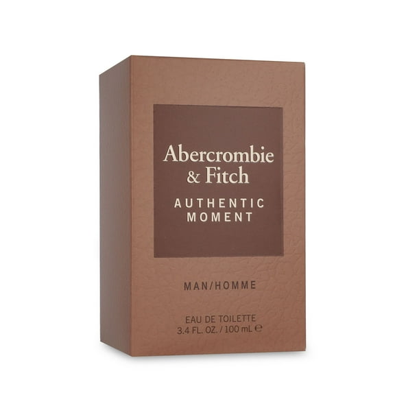 Abercrombie & Fitch Authentic Moment Menâ€™s Perfume/Cologne For Men Eau de Toilette 3.4 oz oz Edt