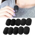 thumbnail image 2 of jangslng 10Pcs Microphone Windscreen Soft Sponge Mic Protector Headset Foam Covers Replacement for Meeting Mic, 2 of 8