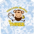 thumbnail image 4 of Inktastic Little Monkey 3rd Birthday Boy Boys Toddler T-Shirt, 4 of 5
