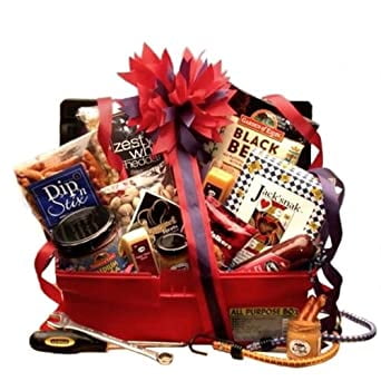 Snack Gift Baskets BBQ Lovers Gift Pail Gift Basket for Him Gift Basket for  Her Grill Lovers Gift Basket Father's Day Gifts 