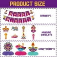 thumbnail image 3 of Diwali Decorations - Happy Diwali Banner, Hanging Swirls, Table Decorations, Honeycomb Centerpieces for House, Rangoli Diya Hanging Decors$$Electronics Accessories, 3 of 6
