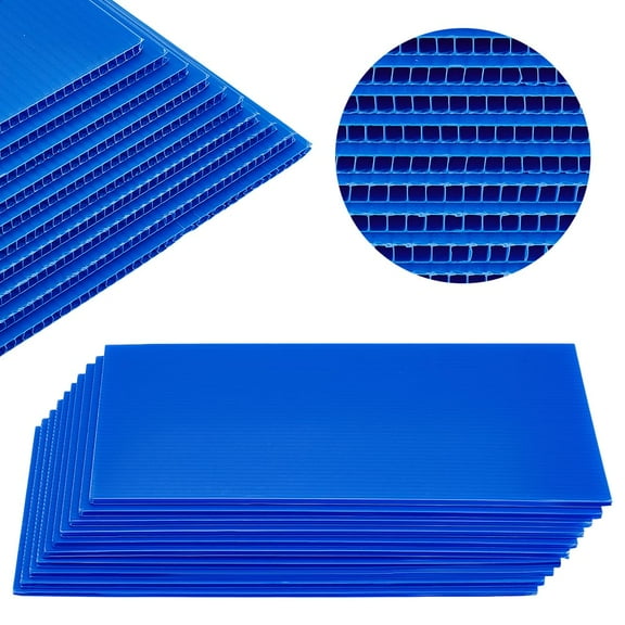 20 Pcs Corrugated Plastic Sheet 5.9x11.8 Inch Plastic Corrugated Board 4mm Thickness Plastic Yard Signs Boards for Indoor and Outdoor Use A-Frame Warnings Divider Crafts Packing Mauve colorful