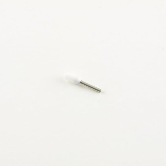 22 Ga. White Insulated Ferrules, 0.31" Pin Lg. - (pack of 100)