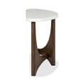thumbnail image 6 of Magnussen Home Arwen Turkish Coffee Demilune Sofa Table, 6 of 9