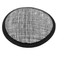 thumbnail image 2 of HEVIRGO Millinery DIY Craft Accessory Women Sinamay Cocktail Hat Fascinator Round Base,Black, 2 of 9