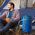 thumbnail image 3 of Compression Sack For Sleeping Bag Sleeping Bag Stuff Sack Large Capacity Sleeping Bag Compression Sack Nylon Sleeping Bag Storage Sack Camping Stuff Sacks For Backpacki Bear Canister Hiking Back Pack, 3 of 3