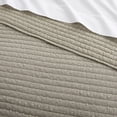 thumbnail image 6 of Levtex Home - Eyelet Taupe Quilt Set - Twin Quilt and One Standard Sham - Eyelet - Taupe - Quilt (68x86in.) and Sham (20x26in.) - Reversible - Cotton, 6 of 6