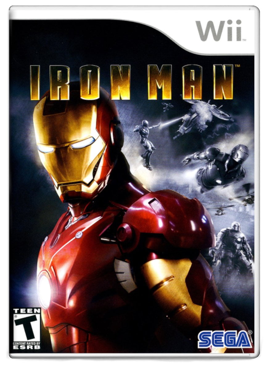 patrón Rápido título Restored Iron Man - Nintendo Wii (Used) - Walmart.com