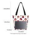 thumbnail image 3 of Balery Cartoon Hedgehogs Bolsa de Hombro con Diseño, Bolsa Grande y Duradera, Bolsa Versátil para Compras, 3 of 6
