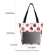 thumbnail image 3 of Balery Cartoon Hedgehogs Bolsa de Hombro con Diseño, Bolsa Grande y Duradera, Bolsa Versátil para Compras, 3 of 6