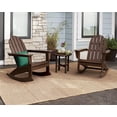 thumbnail image 2 of POLYWOOD Vineyard 3-Piece Adirondack Rocking Chair Set in Slate Grey, 2 of 3