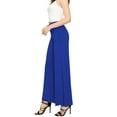 thumbnail image 6 of Made by Johnny Women's Wide Leg Palazzo Lounge Pants XXL ROYAL_BRITE, 6 of 6