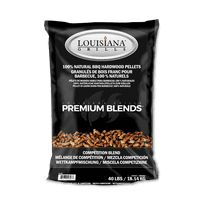 Louisiana Grills All Natural Hardwood Pellets, Competition Blend, 40 lbs
