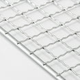 thumbnail image 3 of 1 piece barbecue mesh rectangular barbecue mesh flat grill outdoor grill mat, 3 of 7