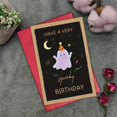 thumbnail image 3 of Tarjeta de cumpleaños Bablira Spooky Ghost Haunted Funny Halloween, 3 of 7