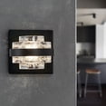 thumbnail image 2 of VONN Milano 6" ETL Certified Integrated LED Aluminum Wall Sconce in Black, 2 of 21